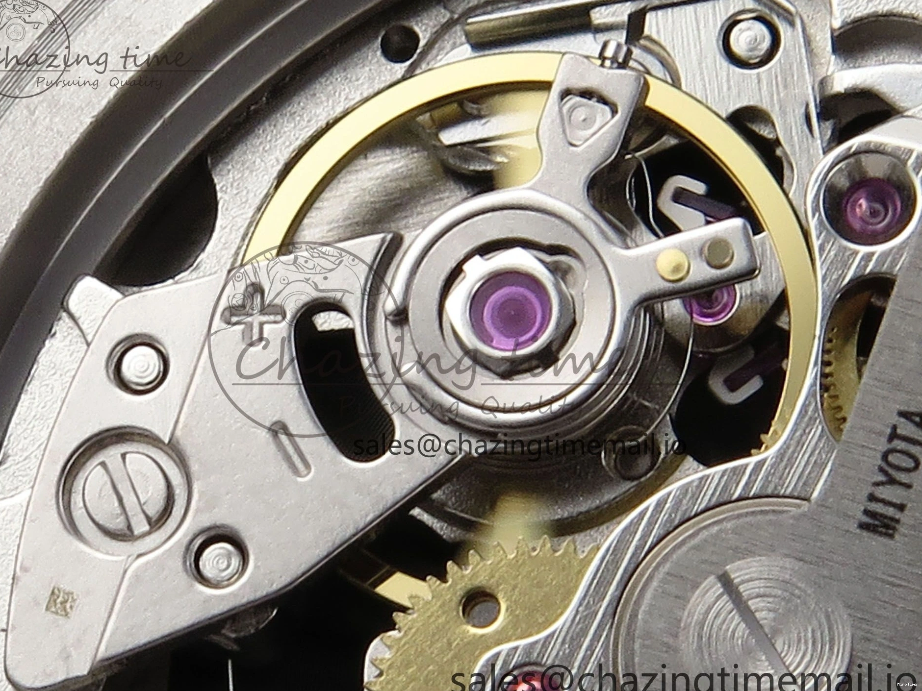 MIROTIME 0415 Big Pilot IW329701 M+F 1:1 Best Edition Black Dial on Brown Leather Strap MY RelaxedFit 7005